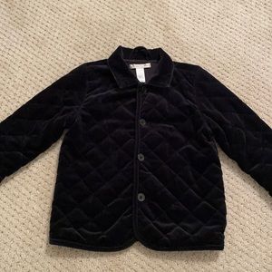 Pottery Barn Velvet jacket